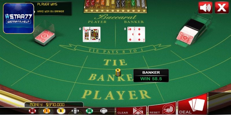Mẹo chơi baccarat bất bại