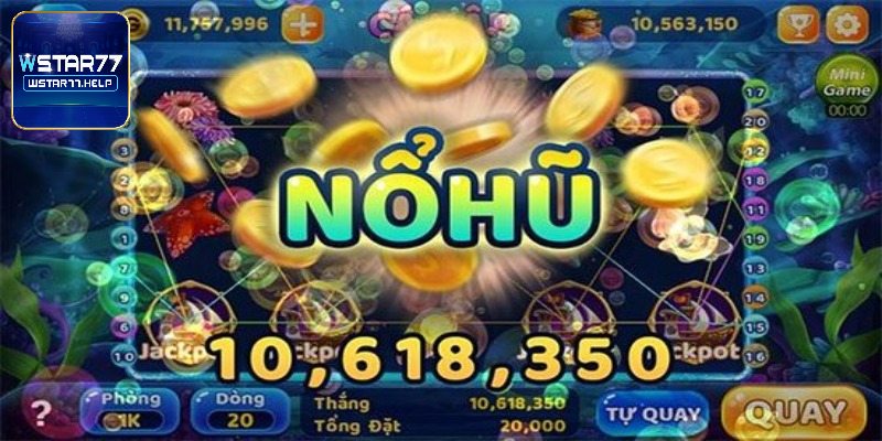 Top 5 trò chơi quay hũ trúng Jackpot giá trị khủng